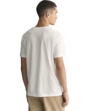 GANT CAMISETA DE MANGA CORTA PARA HOMBRE BLANCO