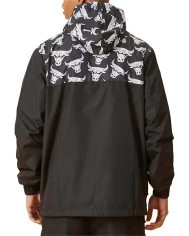NEW ERA GIACCA 12893167 CON STAMPA BULLS NEGRO