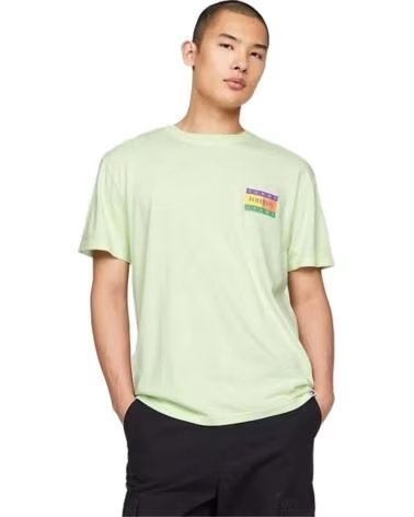 TOMMY HILFIGER CAMISETA DE MANGA CORTA DM0DM19171LXY VERDE