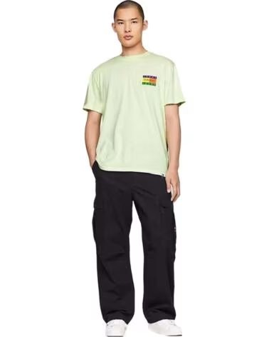TOMMY HILFIGER CAMISETA DE MANGA CORTA DM0DM19171LXY VERDE