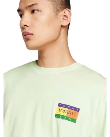 TOMMY HILFIGER CAMISETA DE MANGA CORTA DM0DM19171LXY VERDE