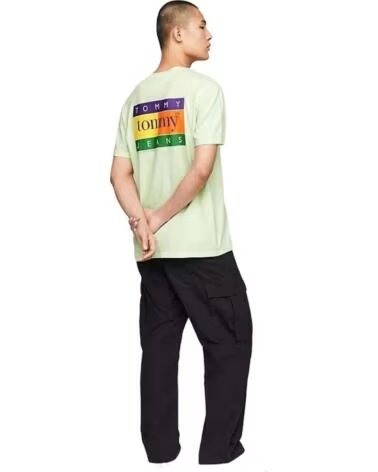 TOMMY HILFIGER CAMISETA DE MANGA CORTA DM0DM19171LXY VERDE
