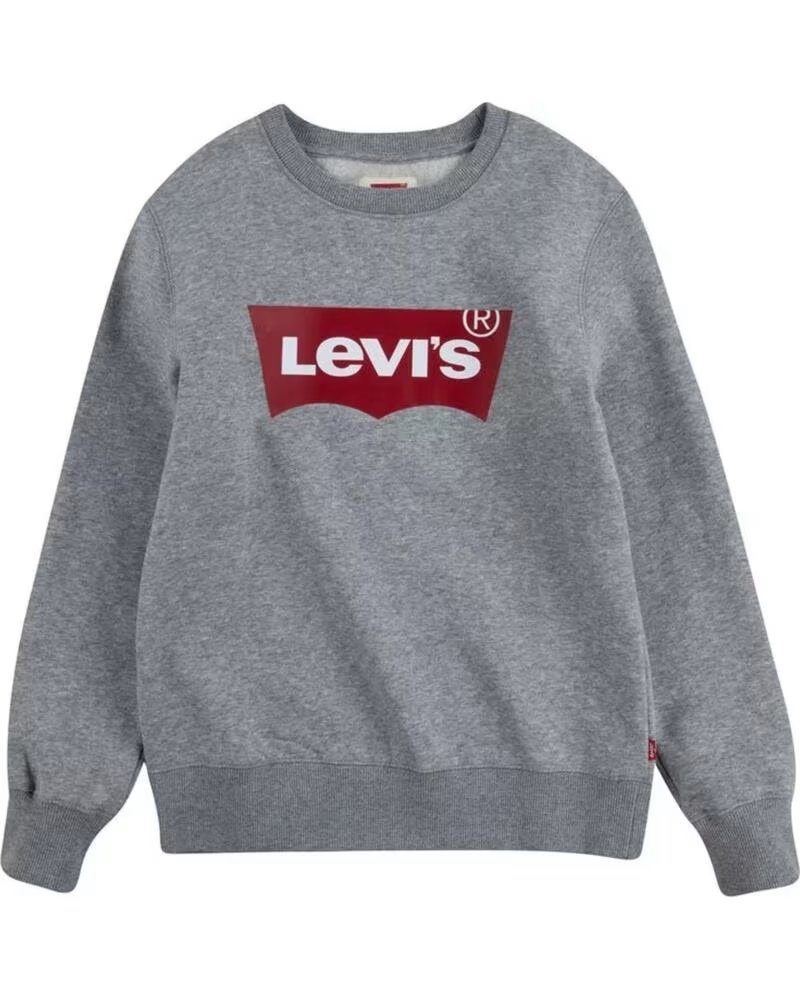 LEVIS LEVI´S LOGO SWEATSHIRT FOR KIDS GRIS