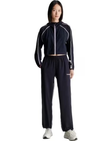 CALVIN KLEIN PANTALONI LUNGHI DONNA 00GWF3P630BAE NEGRO