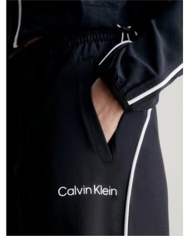 CALVIN KLEIN PANTALONI LUNGHI DONNA 00GWF3P630BAE NEGRO
