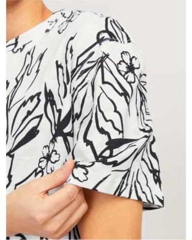JACK AND JONES CAMISETA & ESTAMPADO FLORAL 12250434 BLANCO