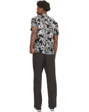 JACK AND JONES CAMISETA MANGA CORTA & 12250434 ESTAMPADO FLORAL NEGRO