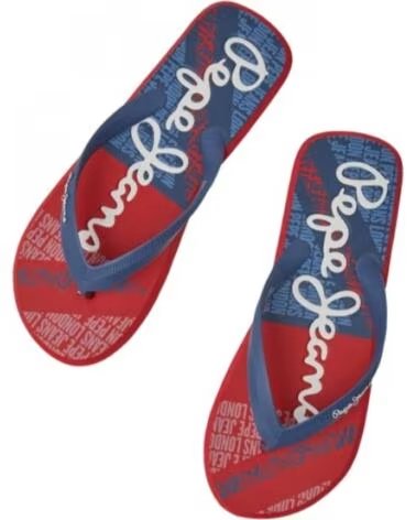 PEPE JEANS CHANCLAS PMS70130 PARA HOMBRE ROJO