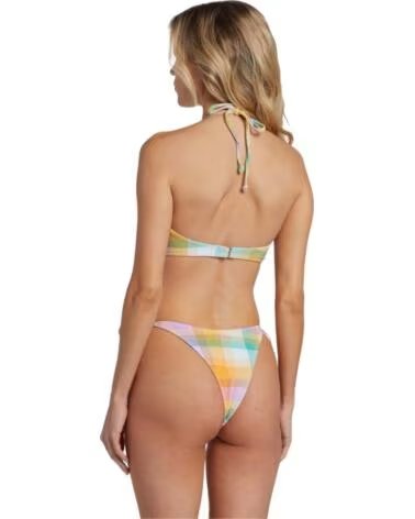 BILLABONG BIQUÍNI ABJX400913-MUL COMPLETO XADREZ MULTICOLOR