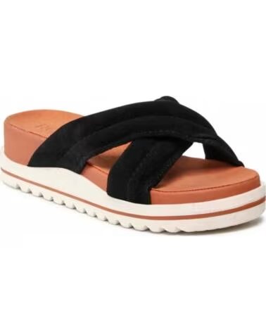 ROXY ARJL200806 SANDALS WITH CRISSCROSS STRAPS NEGRO