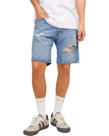 JACK AND JONES BERMUDAS VAQUERAS & 12253757 AZUL DENIM HOMBRE