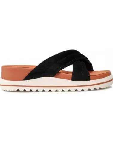 ROXY ARJL200806 SANDALS WITH CRISSCROSS STRAPS NEGRO