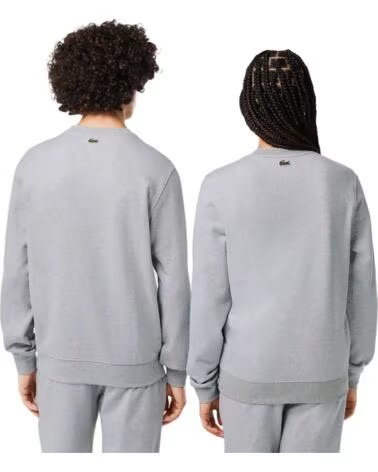 LACOSTE FELPA SH1156-CCA GRIGIA DA UOMO GRIS