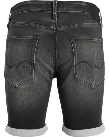 JACK AND JONES CALÇÕES DE GANGA & 12252246 PRETOS PARA HOMEM NEGRO