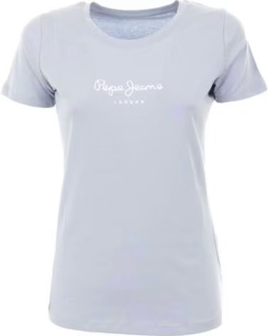 PEPE JEANS CAMISETA PL505202-516 MANGA CORTA AZUL MUJER MULTICOLOR
