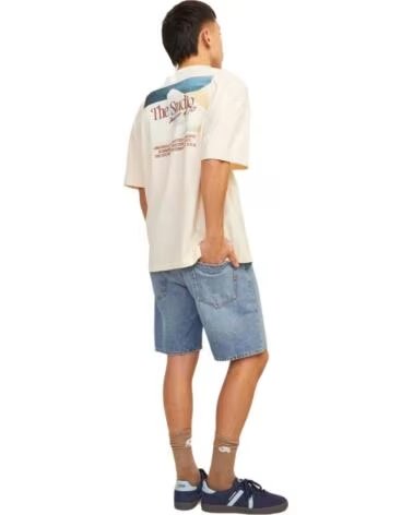 JACK AND JONES BERMUDA IN DENIM & 12252858 DA UOMO AZUL