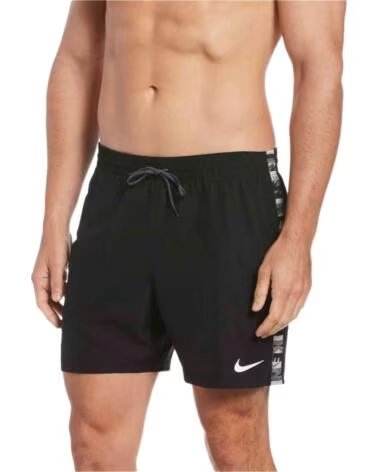 NIKE COSTUME DA BAGNO NESSC47309 UOMO NEGRO
