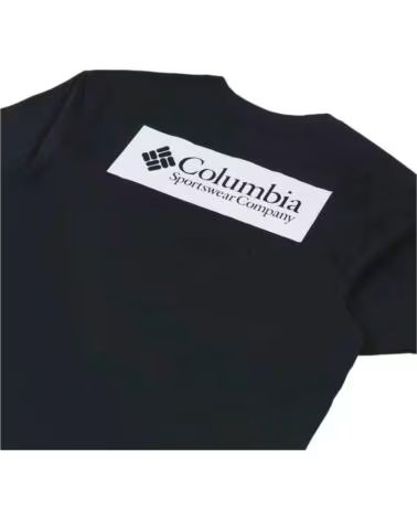 COLUMBIA 1834041011 SHORT SLEEVE T-SHIRT FOR MEN NEGRO