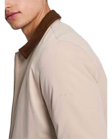 PEPE JEANS GIACCA PM403006-840 CON COLLETTO IN VELLUTO A COSTE BEIGE