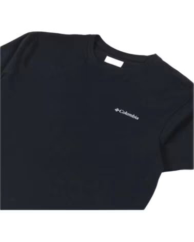 COLUMBIA 1834041011 SHORT SLEEVE T-SHIRT FOR MEN NEGRO