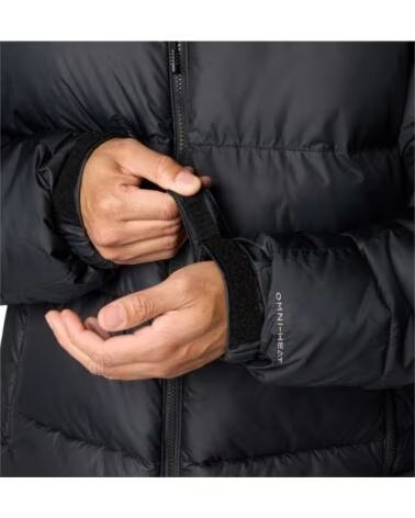 COLUMBIA QUILTED JACKET FOR MEN NEGRO