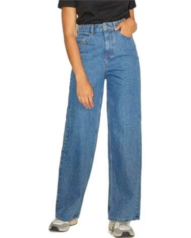 JJXX LANGE HOSE 12203895-30 DAMEN BLAU AZUL