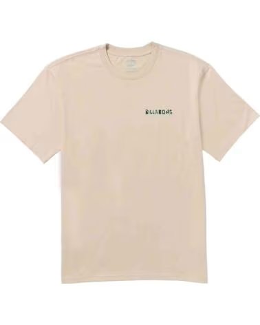 BILLABONG T-SHIRT MANCHES COURTES 24A351528-BCS POUR HOMME BEIGE