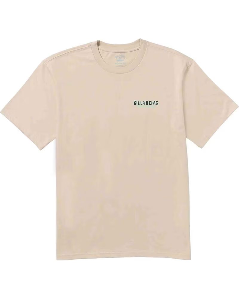 BILLABONG T-SHIRT MANCHES COURTES 24A351528-BCS POUR HOMME BEIGE