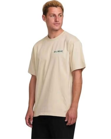 BILLABONG T-SHIRT MANCHES COURTES 24A351528-BCS POUR HOMME BEIGE