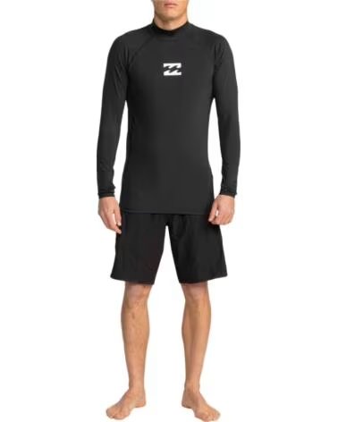 BILLABONG CAMISETA DE NEOPRENO EBYWR00102-BLK PARA HOMBRE NEGRO