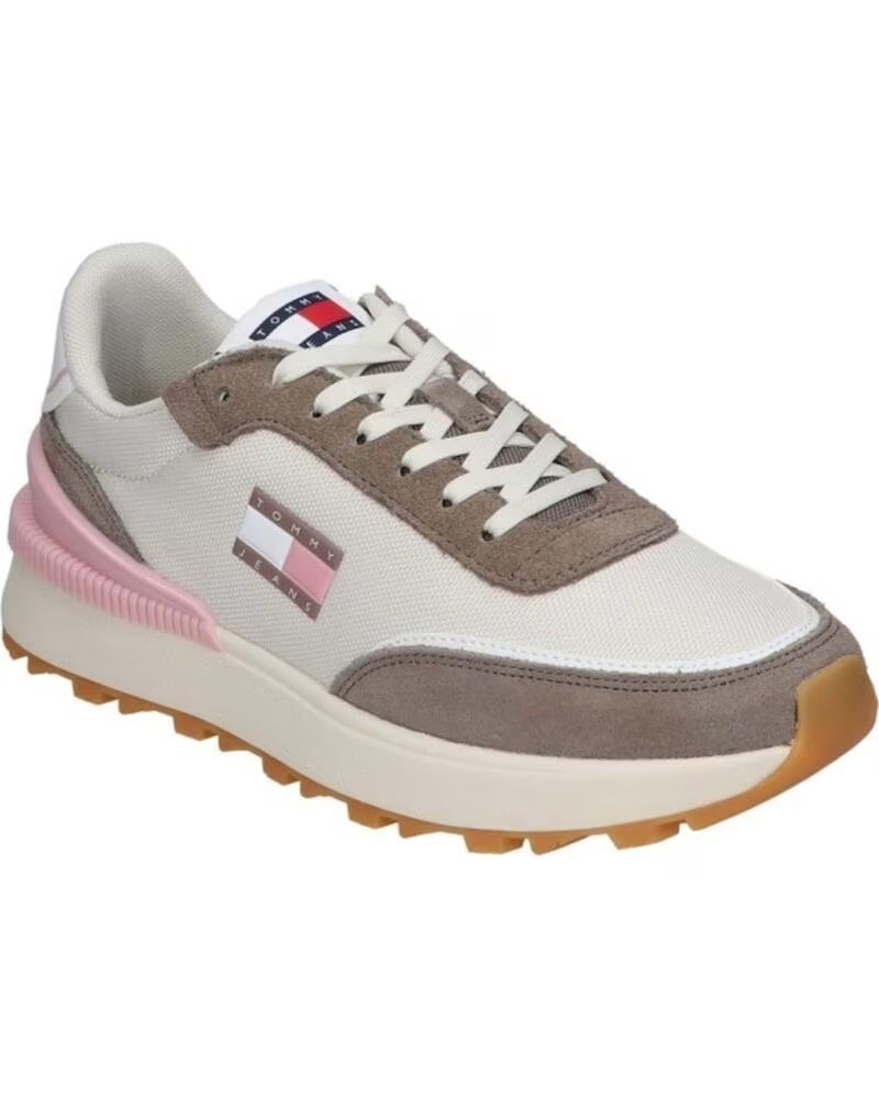Sneaker-De-Mujer-TOMMY-HILFIGER-ZAPATILLAS-DUSKY-BEIGE