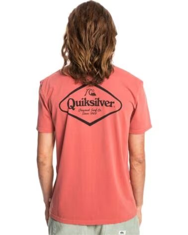 QUICKSILVER CAMISETA QUIKSILVER EQYZT06699-CMW0 MANGA CORTA ROSA CHIPMUNK