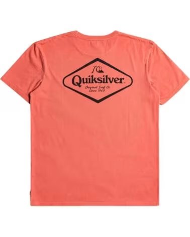QUICKSILVER CAMISETA QUIKSILVER EQYZT06699-CMW0 MANGA CORTA ROSA CHIPMUNK