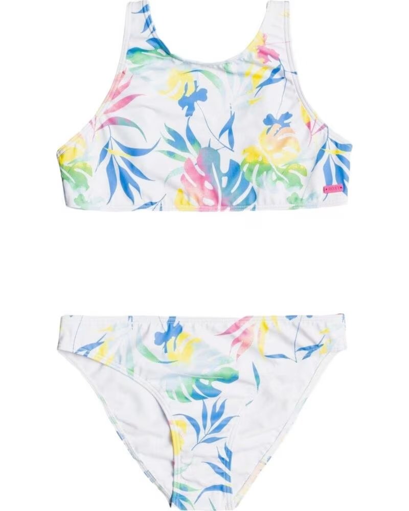 ROXY BIKINI ERGX203409-WBB8 SURF TRIPPIN WHITE BRIGHT S