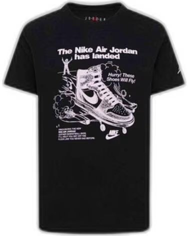 JORDAN CAMISETA DE MANGA CURTA 45D645-023 BLACK