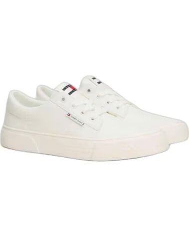 TOMMY HILFIGER TÊNIS EM0EM01400TCR PARA HOMEM ECRU