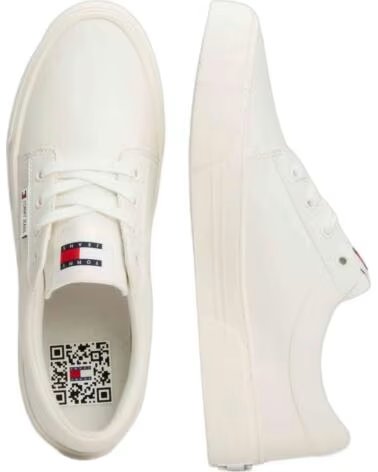 TOMMY HILFIGER TÊNIS EM0EM01400TCR PARA HOMEM ECRU