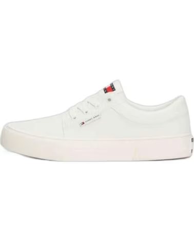 TOMMY HILFIGER TÊNIS EM0EM01400TCR PARA HOMEM ECRU
