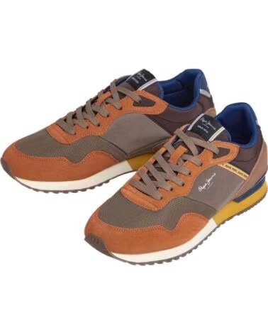 PEPE JEANS SNEAKERS PMS400011-TOBACCO UOMO MARRON