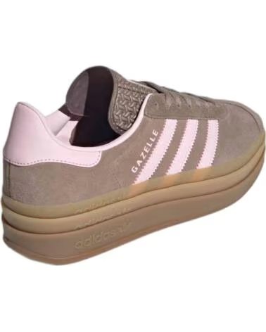 SNEAKERS ADIDAS GAZELLE BOLD JQ6436 CON PLATEAU ROSA