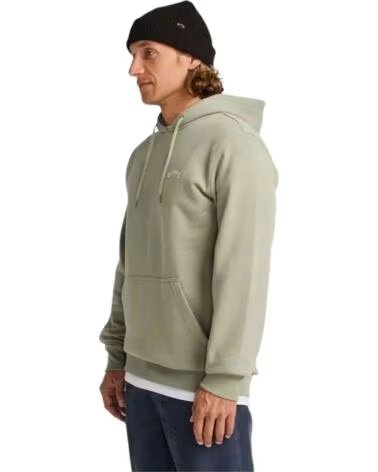 BILLABONG FELPA CON CAPPUCCIO EBYFT00147-GJK0 DA UOMO SHADOW - SOLID