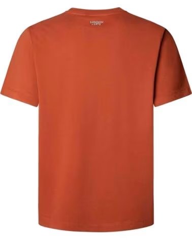 PEPE JEANS T-SHIRT PM5010107-262 MANCHES COURTES BRICK RED 262BRICK