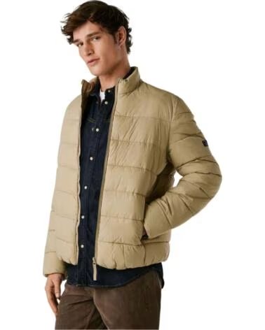 PEPE JEANS GIACCA TRAPUNTATA DA UOMO PM4027171 STONE BEIGE 836STONE
