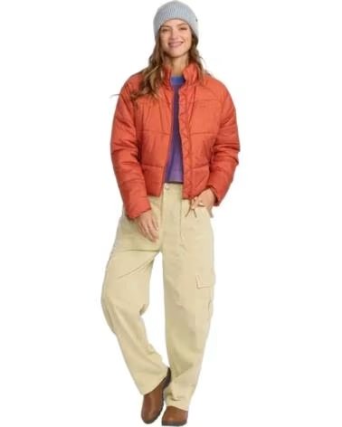BILLABONG CASACO 24B153503-BRK COR DE LARANJA PARA MULHER BRICK