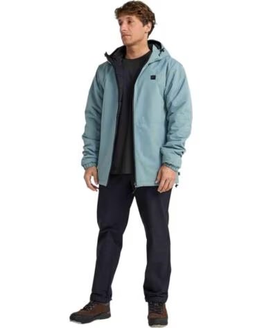 BILLABONG GIACCA CON CAPPUCCIO EBYJK00138-BLH0 STORMY SEA - SOLID