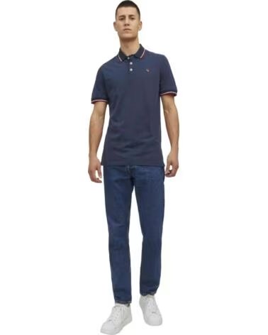 JACK AND JONES KURZARM-POLOHEMD 270300100055 FÜR HERREN AMARILLO