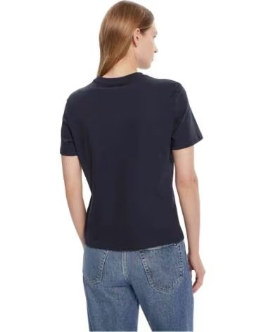 CALVIN KLEIN CAMISETA DE MANGA CORTA JEANS 070303200016 EN AZUL PARA MUJER INKWELL