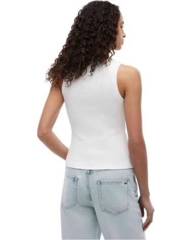 TOMMY HILFIGER REGATA TJW ESSENTIAL RIB TANK WHITE