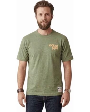 CHAMPION T-SHIRT DE MANGA CURTA 221978-GS156 GREEN