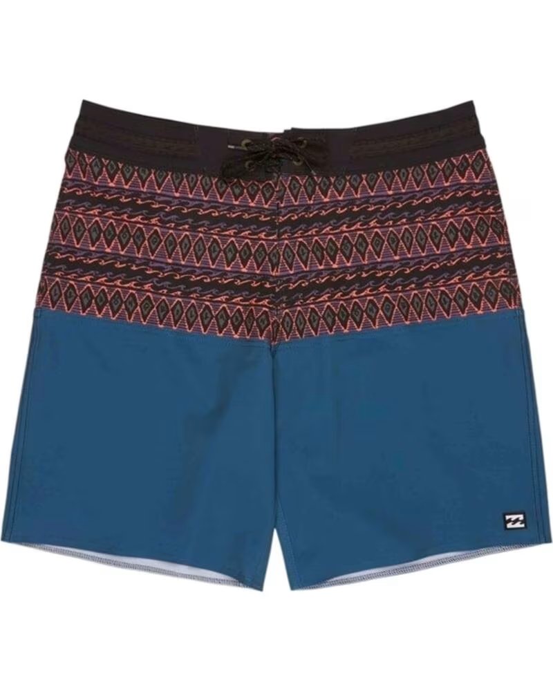 BILLABONG COSTUME DA BAGNO FIFTY50 DA UOMO - BLU, NERO E ROSA PRO